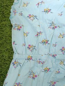 Cute Floral Jumpsuit