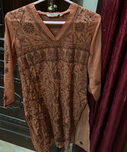 Orange Kurti