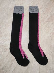 Funky Chicken Leg Socks Knee High