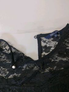 Black Lace Top