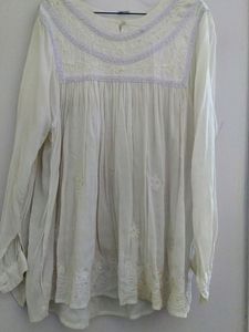 IIconic White Signature Delhi Girl /Frock