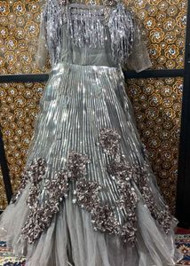 Designer Elegant  Gown . 1 Time Use Only