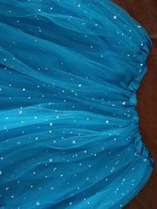 Blue Starry Tutu Skirt 3-4 years