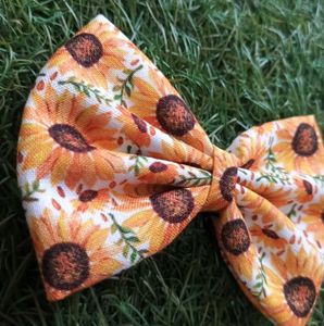 Trendy sunflower bow 🌻🎀