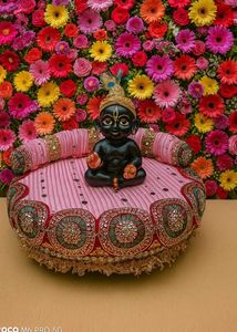 Handmade Decorative Pink Seat
