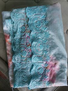Designer Party Wear Suit With Heavy Dupatta