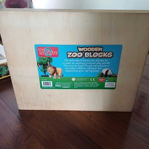 TS Shure Imported Wooden Zoo Blocks (UK Bought)