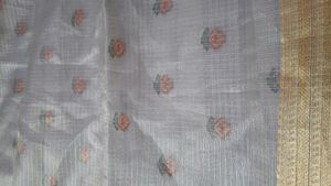 Elegant banrasi silk top dupatta set Material