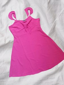 Pink mini knot dress (UNUSED)