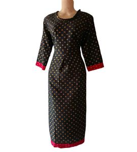 Elegant Kurti with Golden Print😍