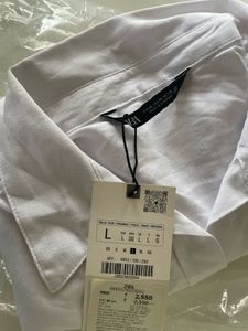 Zara White poplin shirt