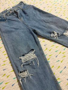 Light Wash Denim Jeans