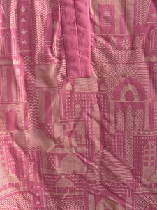 Pink Sleeveless Kurta