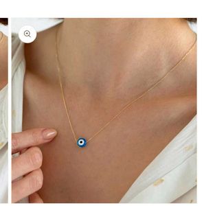 Evil Eye Gold Necklace