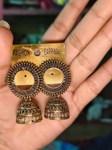 Bohemian Jhumka Earrings