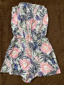 H&M Floral Jumpsuit