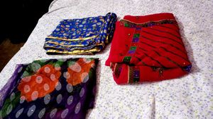 Pure Chiffon Saree3