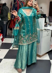 four piece sharara set new with tag