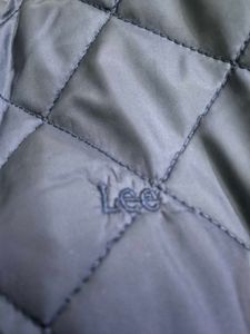 (Lee) Navy Blue Quilted Jacket (Both Sides)