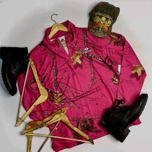 Mossy Oak Pink Camo Pullover