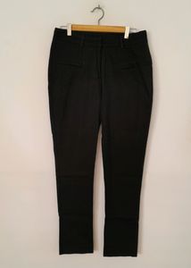 Black Cotton Pant (Women's)