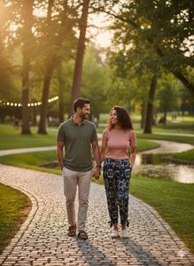 🌸Bloom Boldly!Unique Autograph Tie-Cuff Trouser👖