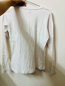 Slim Fit White T-shirt