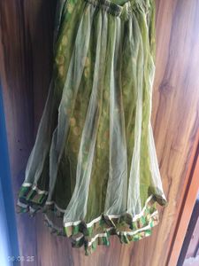 Olive Mehendi Lehenga Choli