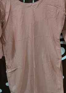 Cream Colour Suit Set( Kurta, Pent &amp; Dupatta) For