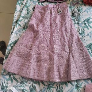 Lavender Lehenga Choli with Dupatta