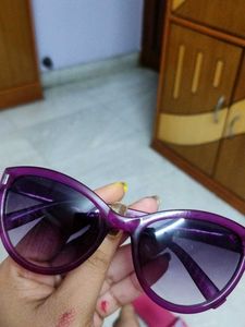 Purple Tinted Sunglasses