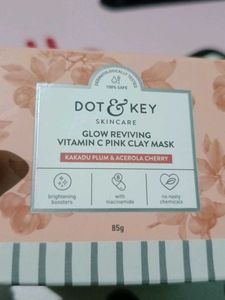 Dot and Key Glow reviving Vitamin C Pink Mask