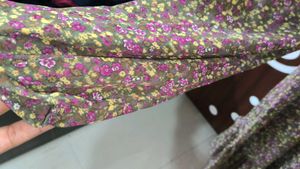 Floral Print Multicolour Top For Women