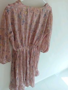 Floral Flare Vintage One Piece Dress