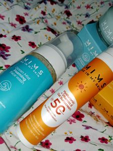 Suncream With Foaming Face Wash,  gel Glow cream