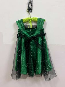 Green Party Dress