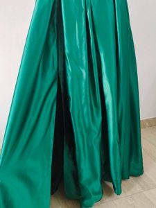 Emerald Green Evening Gown