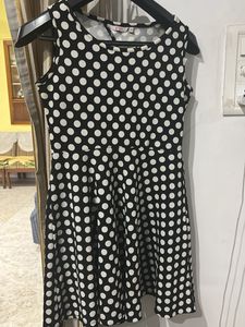 Cute Polka Dot Skater Dress