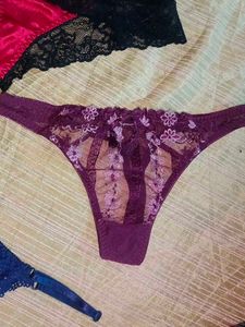 Lace Thong Panties - Bundle of 4