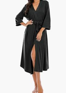 Black Draped Cardigan with Tie