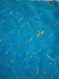 Beautiful Blue Saree