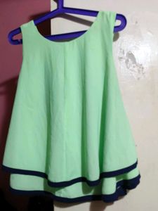 Mint Green Sleeveless Blouse