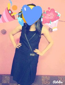 Woolen Short Dress