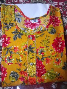 Floral Print Kurta Set