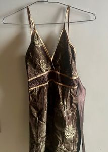 Satin Midi dress