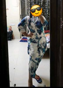 Floral Cord Set With Pants