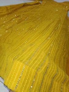 Dress With Plazzo