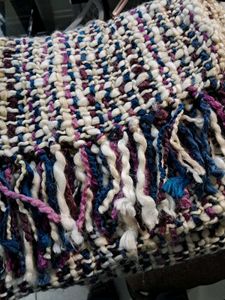 Pure Wool Handmade Stole/Muffler