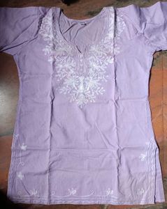 Embroidered Short Kurta