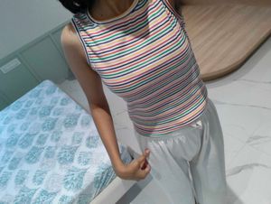 Vibrant Multicolour Tank Top